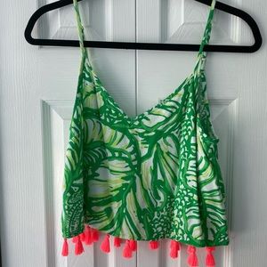 Lilly Pulitzer top and skirt set